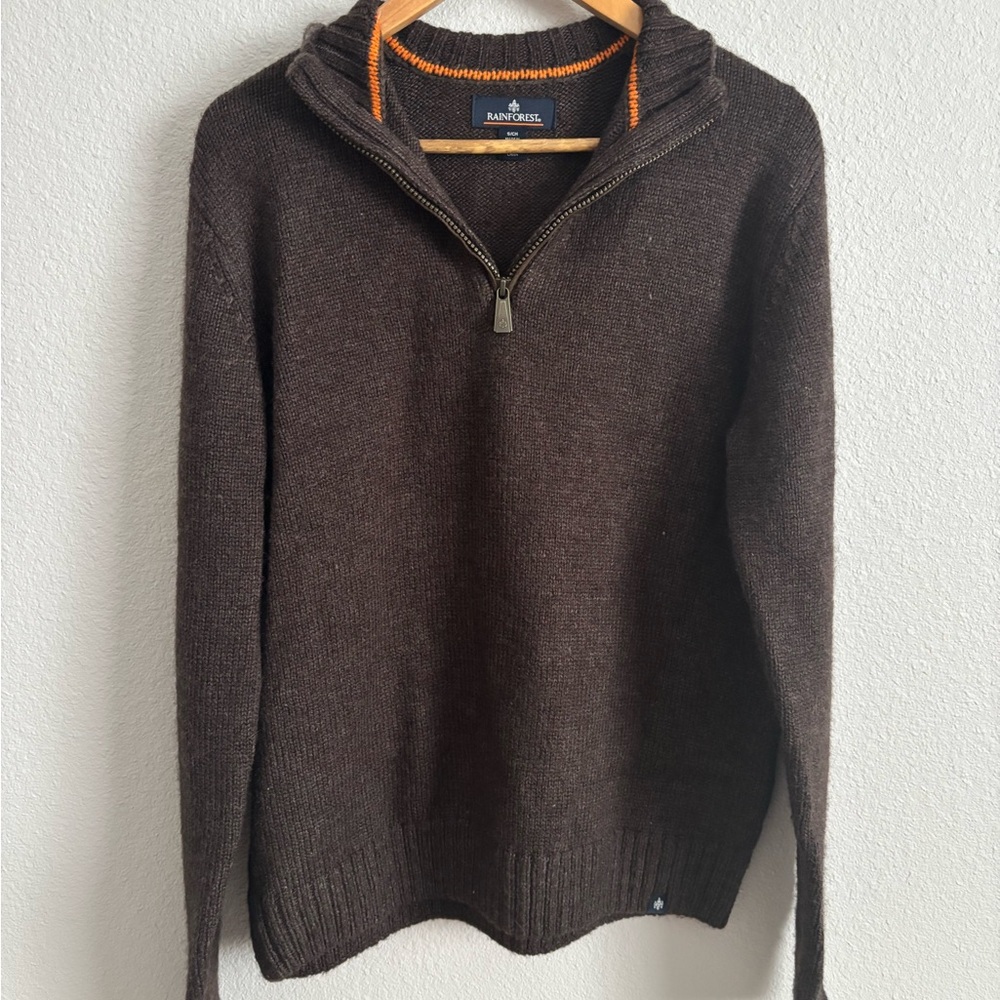 RAINFOREST Men's Brown Sweater